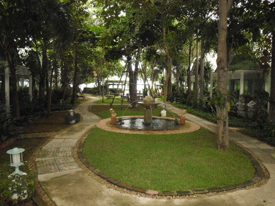 Garten des Sea Sky Resorts