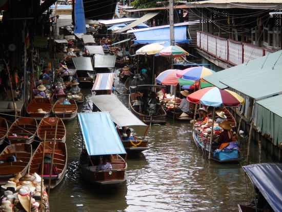 Flootingmarkt von Damnon Saduak