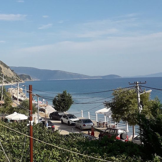 Blick von unserem Balkon im "Al Mare"
