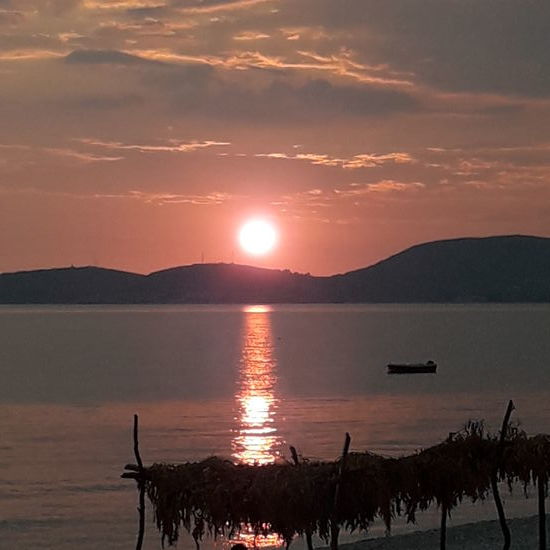 dafür gab es traumhafte Sonnenuntergänge