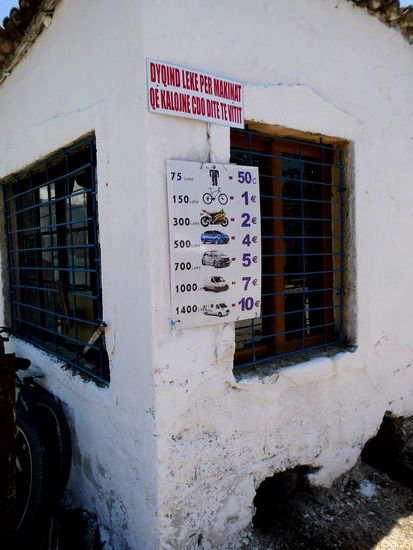 Preise für die Fähre