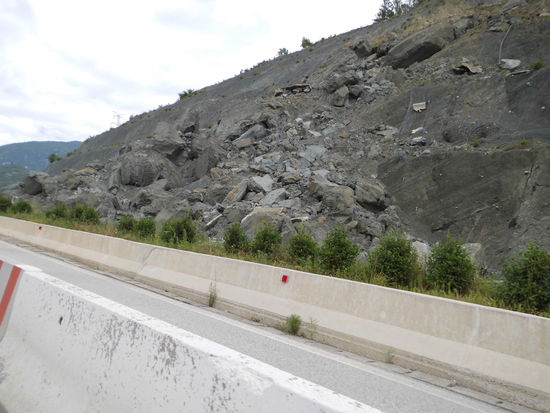 Da hofft man, dass die Absperrung hält