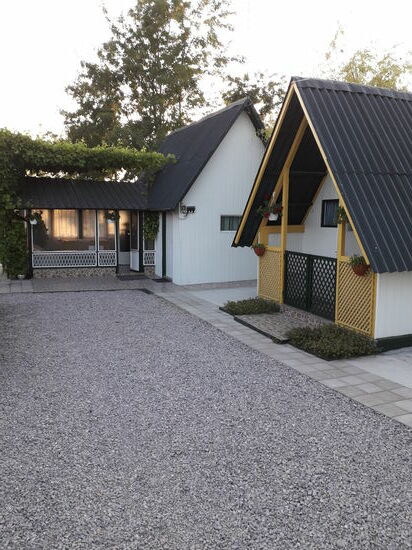 Kleines Haus in unserer Pension