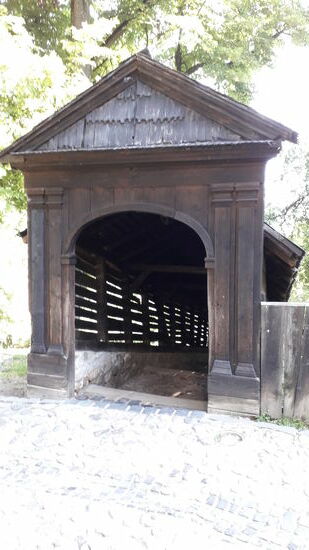 Die Schülertreppe von oben