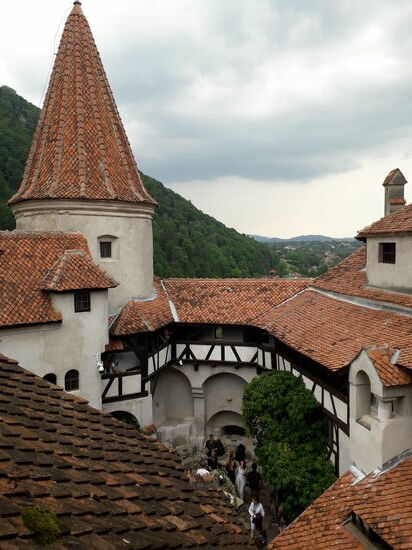 Innenhof Schloß Bran