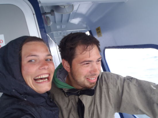 Da war der Bootstrip zu den Walen noch einigermassen lustig...