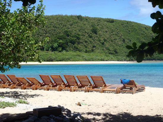 Relaxt am Strand...hier kein Problem!