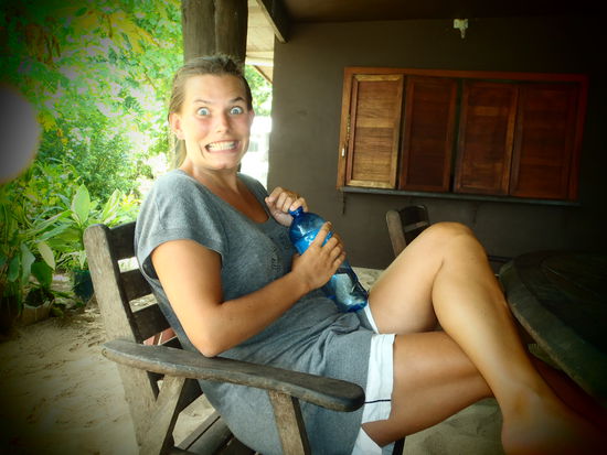 Vielleicht wirkt der Kava doch schon ein wenig...