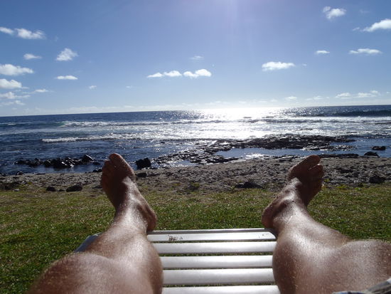 Man lässt es sich gut gehen