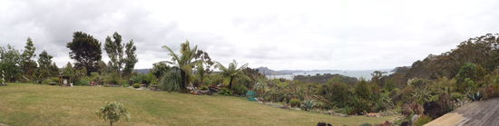 Ausblick von Sue's Garten