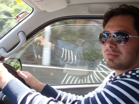 Dave is on the road again... kurz vor Wellington