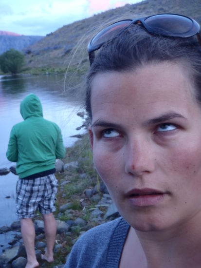 ...ich wette, er fängt eh wieder nichts...