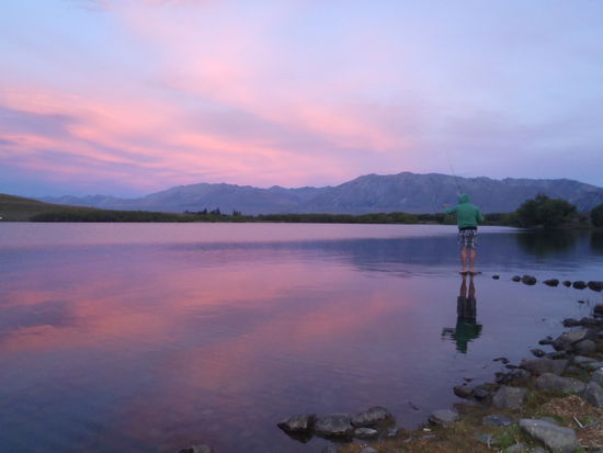 ...und so war es auch...aber diese Lichtstimmung ist einfach umwerfend!