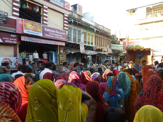 buntes Hindu-Fest in Pushkar.