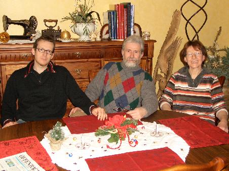 Tante Elisabeth, Onkel Friedel und Cousin Jens