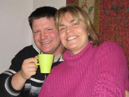 Schwester Lisi und Schwager Kai