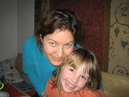 Schwester Sandi und Nichte Anja