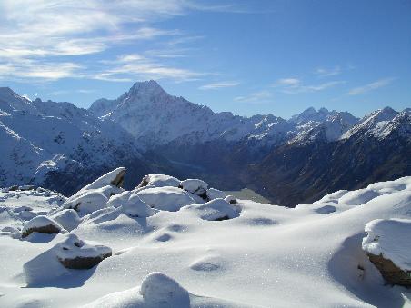 Der Mount Aoraki in voller Pracht