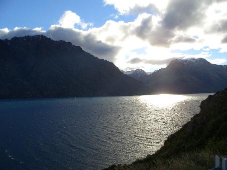 Wieder der Lake Wakatipu kurz vor Queenstown