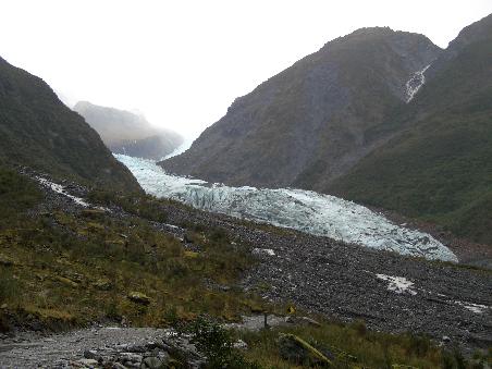 Der Fox Gletscher