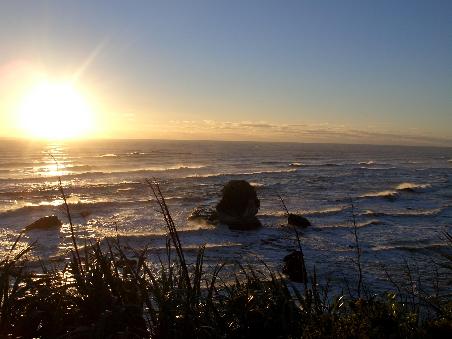 Einige Kilometer vor Punakaiki