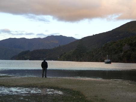 Daniel an der Mistletoe Bay