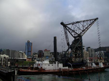 Am Hafen von Wellington
