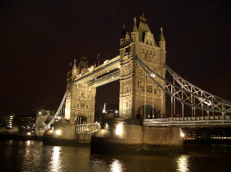 Tower Bridge by night