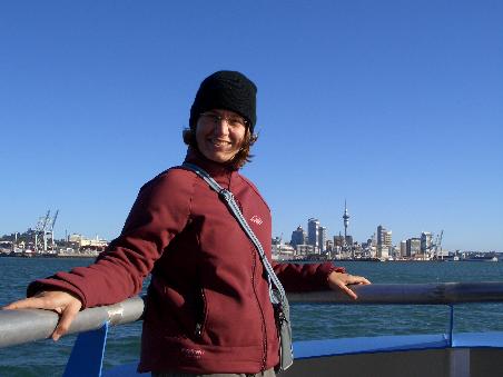 Auf der Faehre von Devonport nach Auckland
