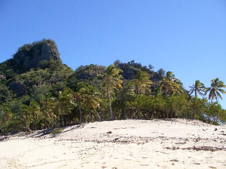 So stellt man sich eine einsame Insel vor.