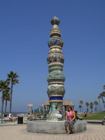 Ebenfalls am Venice Beach
