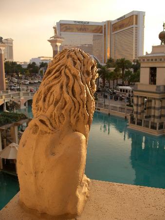 Ausblick vom Venetian zum Mirage