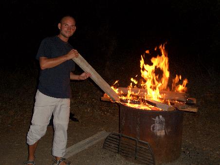 Daniel als Feuermeister