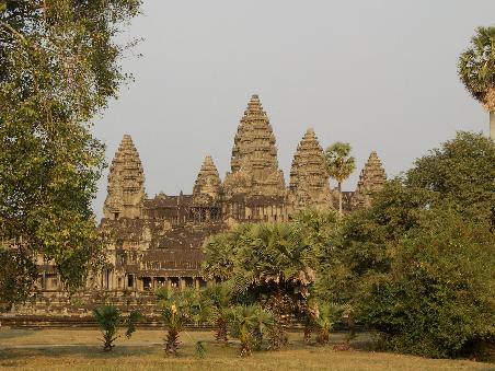 Traumhafter Ausblick auf Angkor Wat