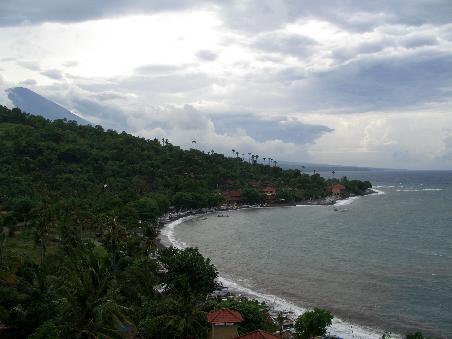 Blick auf die Bucht von Amed