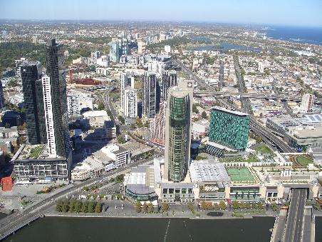 Melbourne von oben