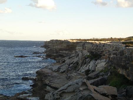 Blick auf die Cliffs