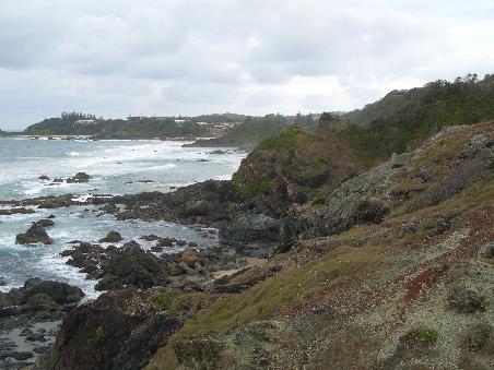 Kueste bei Port Macquarie