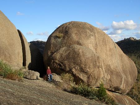 Am Castle Rock (rechts hinten kann man mit guten Augen die Sphinx und den Turtle Rock sehen)