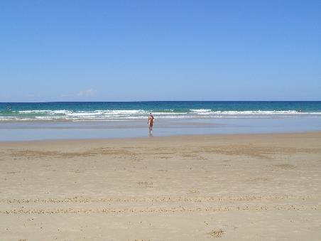 Am Strand von Coolum