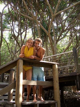 Silke und Andi aus Muenchen am Eli Creek