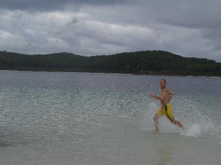 Daniel joggt durch den Lake