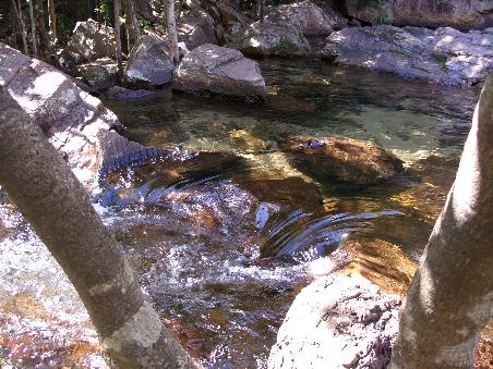 Glasklares Wasser