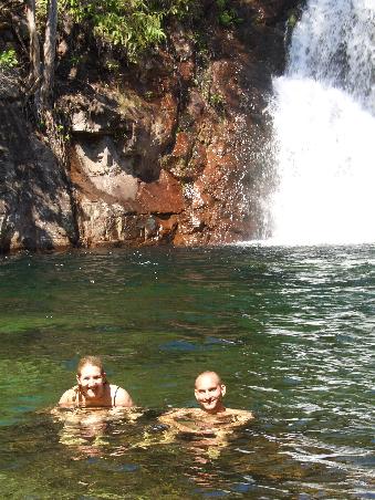 Sarah und Daniel: Sie kommen aus dem Wasser gar nicht mehr raus.