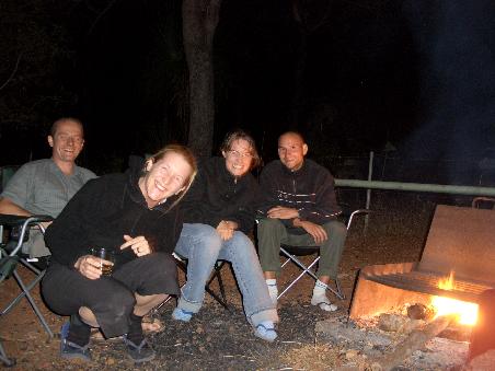 Die froehliche Truppe.