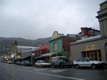 Lyttelton im Regen