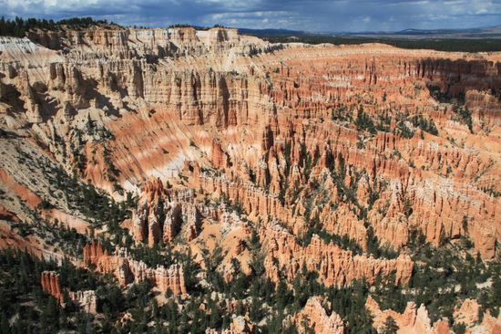 Ebenfalls Blick vom Bryce Point nach unten.