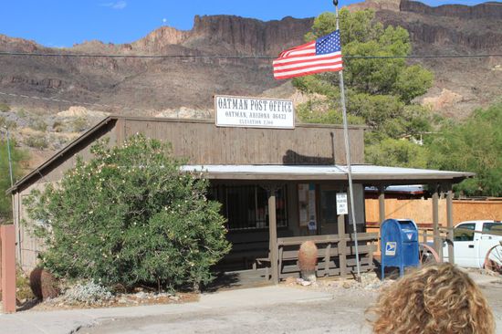 Die alte Postoffice in Oatman