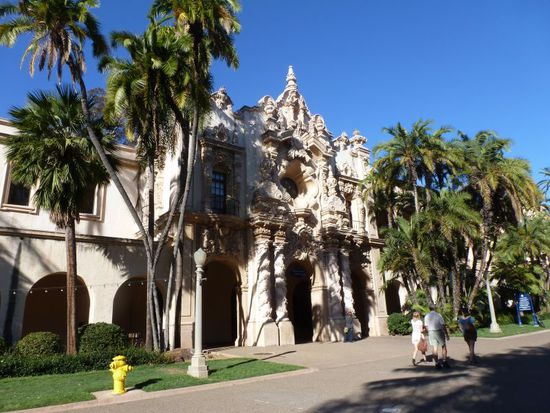 Eines der vielen Museen im Balboa Park in San Diego
