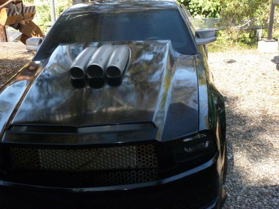 Hier ist Kit - das Auto aus "Knight Rider" mit David Hasselhoff.